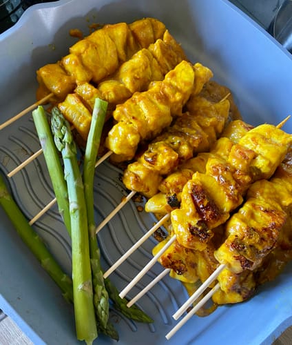 Customer photo review of Thai Satay Box (für 4-5 Portionen)