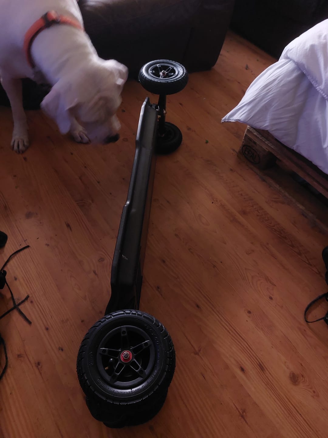 Customer photo review of 175mm Pneumatic Tire Set for Hurricane