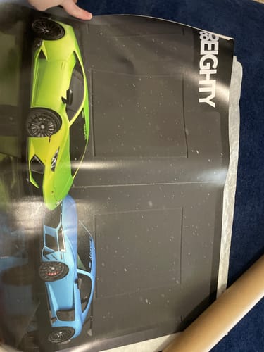Customer photo review of 80Eighty® Limited Edition DCG 78/79 Poster