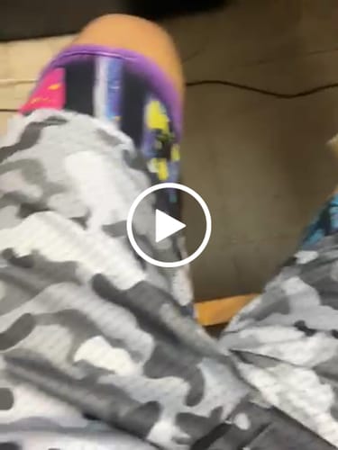 Customer video review of Grey Camo - Essential Mesh short