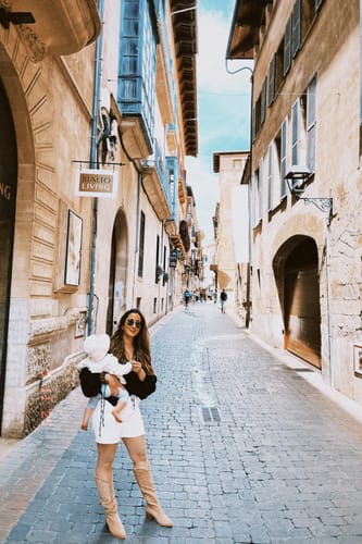 Customer photo review of Selene Binde Bluse - Schwarz