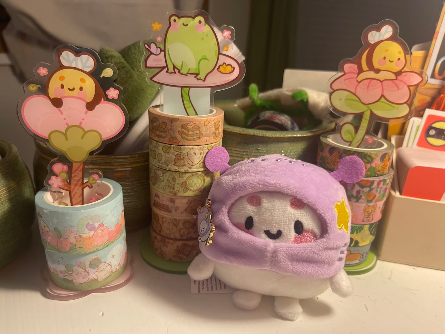 Customer photo review of Marshie Kawaii Astronaut Plush Keychain | Mini Space Plush Clip | Cute Bag Charm & Kawaii Gift for Plushie Collectors