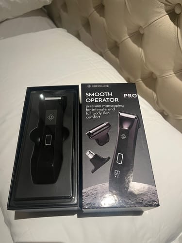 Customer photo review of Ubersuave SmoothOperator™ Pro Tri-Blade Shaver Face + Body + Nose