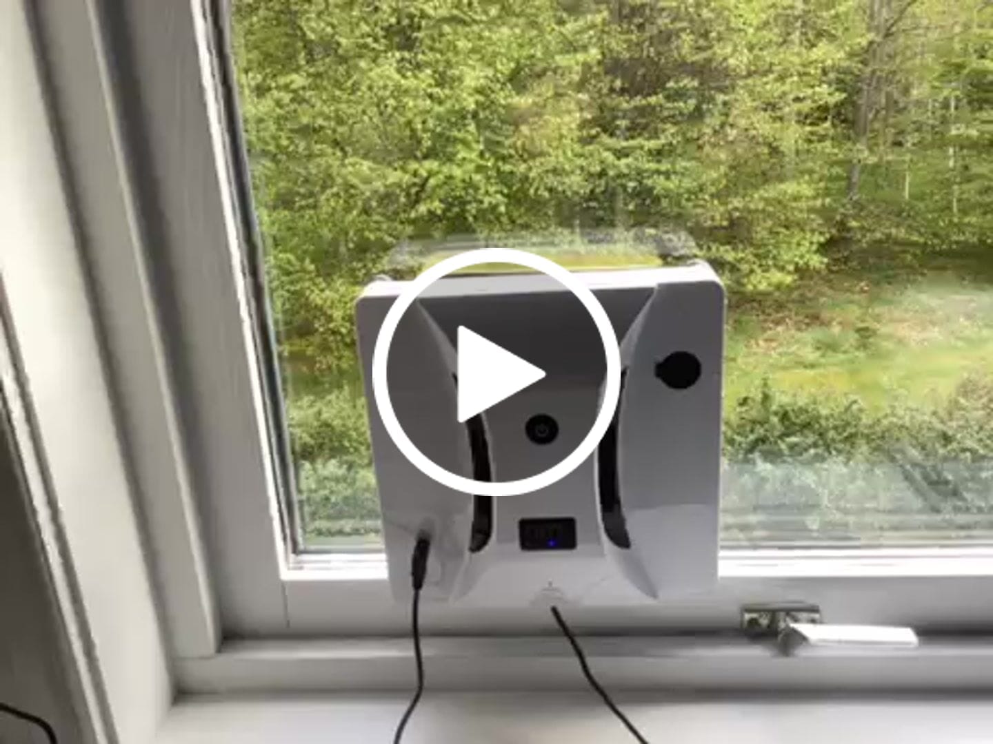 Customer video review of Fönsterputsrobot DiteWinba PRF25 med sprayfunktion