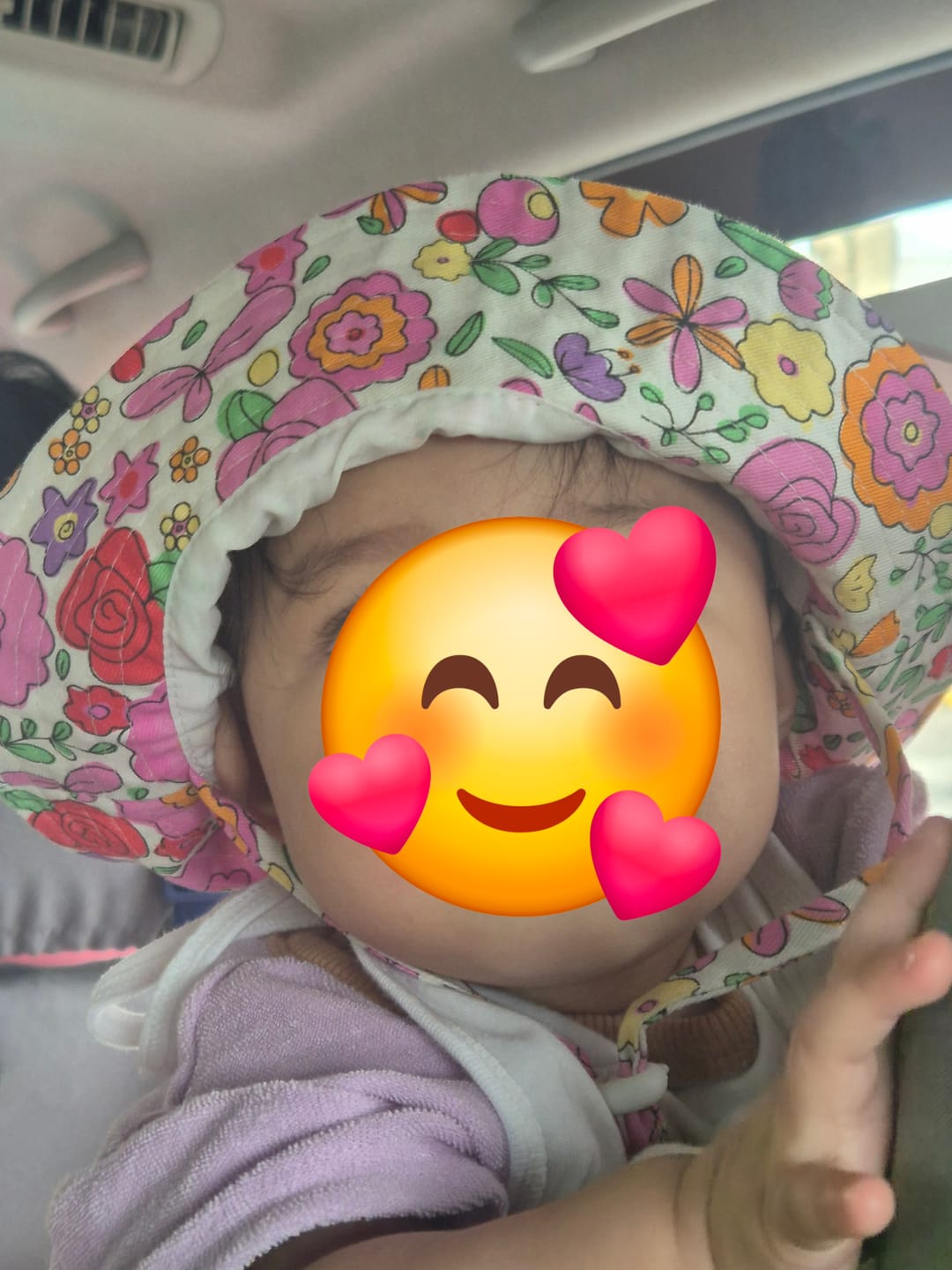 Customer photo review of Paloma baby cotton hat