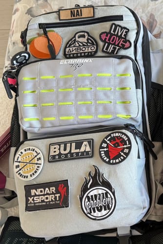 Customer photo review of Mochila Pro Series 45L Silver Lima