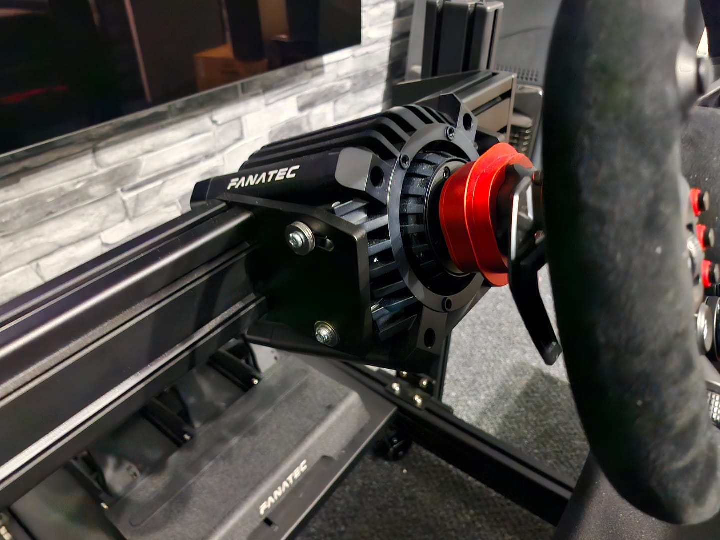 Customer photo review of PRIME Fanatec Podium DD Bracket