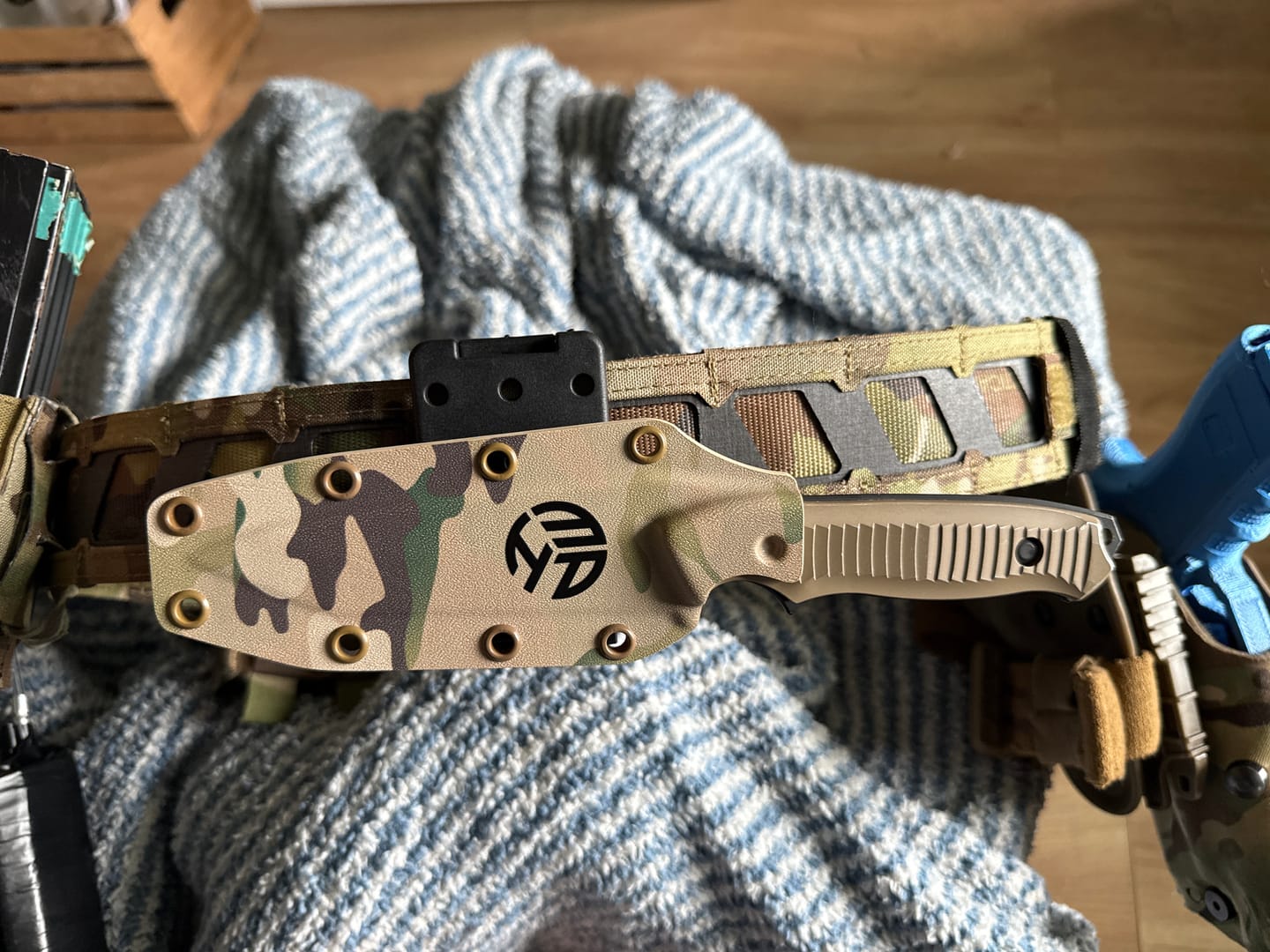 Customer photo review of Benchmade Nimravus Knife Sheath