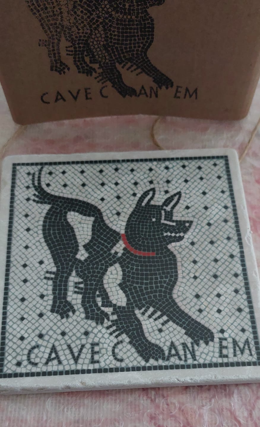 Customer photo review of Piastrella Cave Canem Pompei