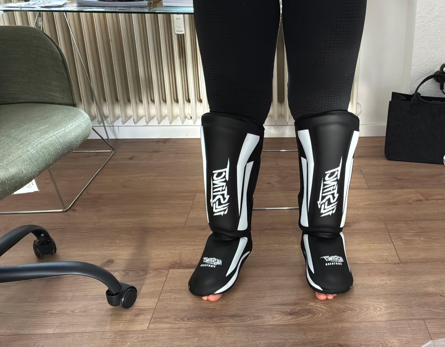 Customer photo review of TitanPro Schienbeinschoner