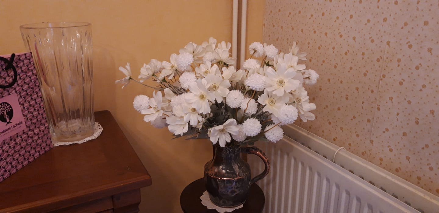 Customer photo review of Boeket Serene - Wit