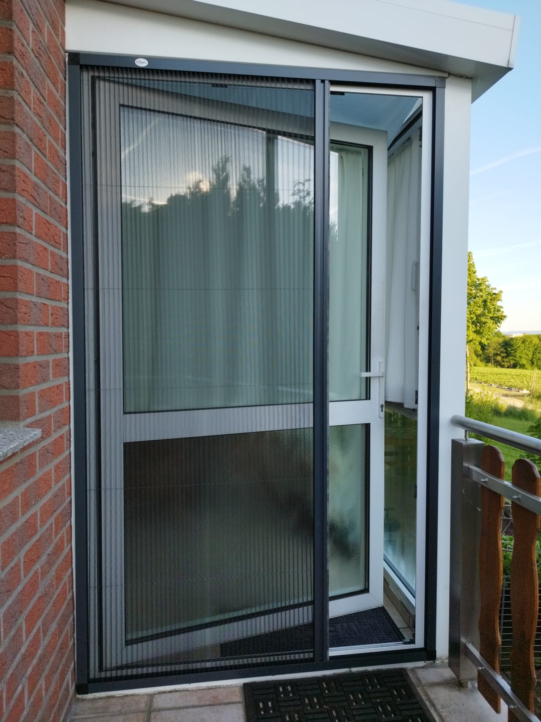 Customer photo review of Fliegengitter zum Schieben