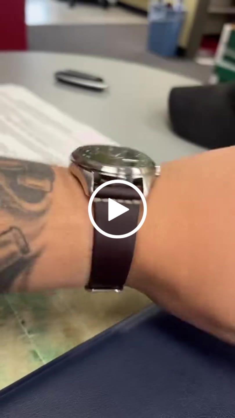 Customer video review of Jedburgh 2.0 Leather Watch Strap