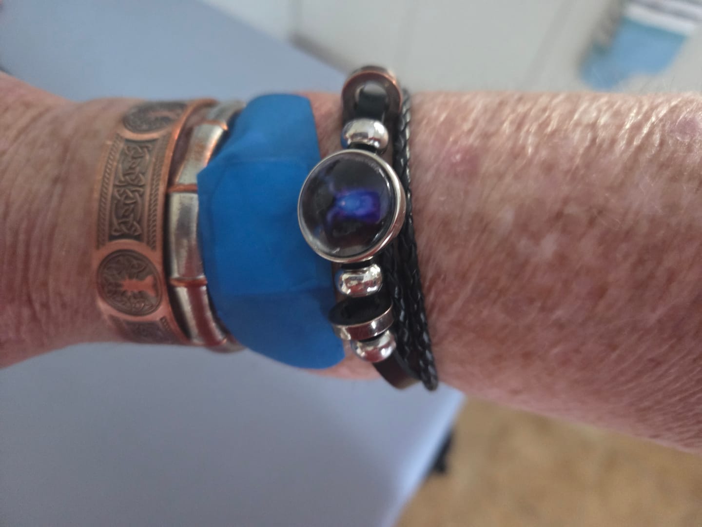 Customer photo review of Zodiac Signs Spirit Bracelet