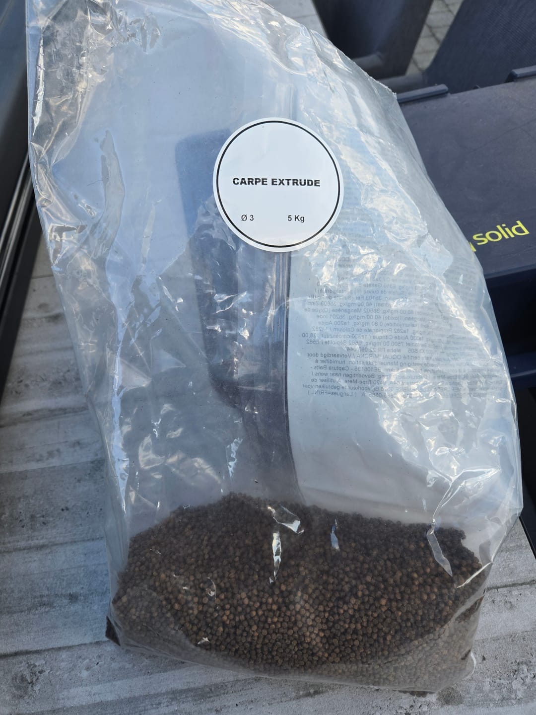 Customer photo review of CARPE EXTRUDEE (PURPLE PELLET)