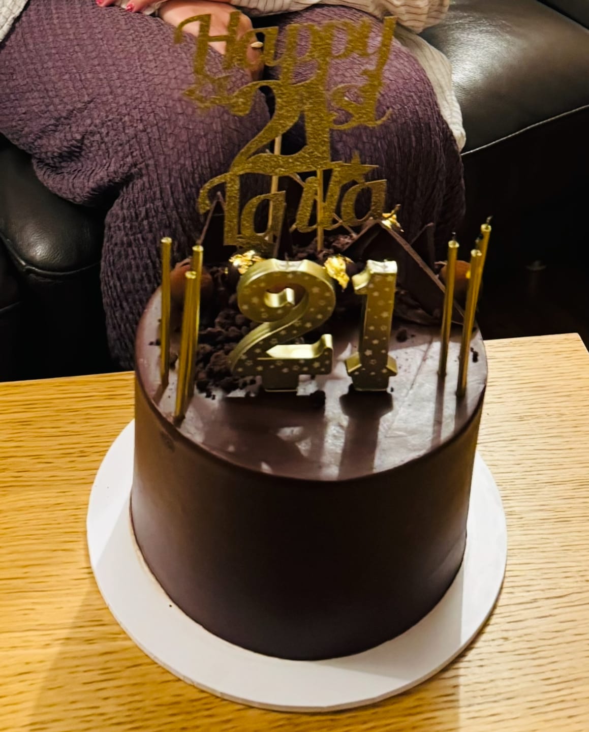 Customer photo review of Ultimate Chocolate Cake
