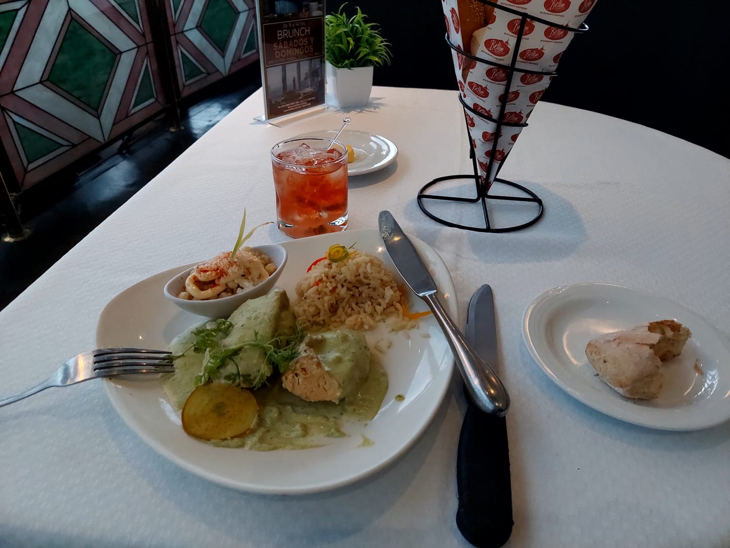 Customer photo review of Menú Vicenzo