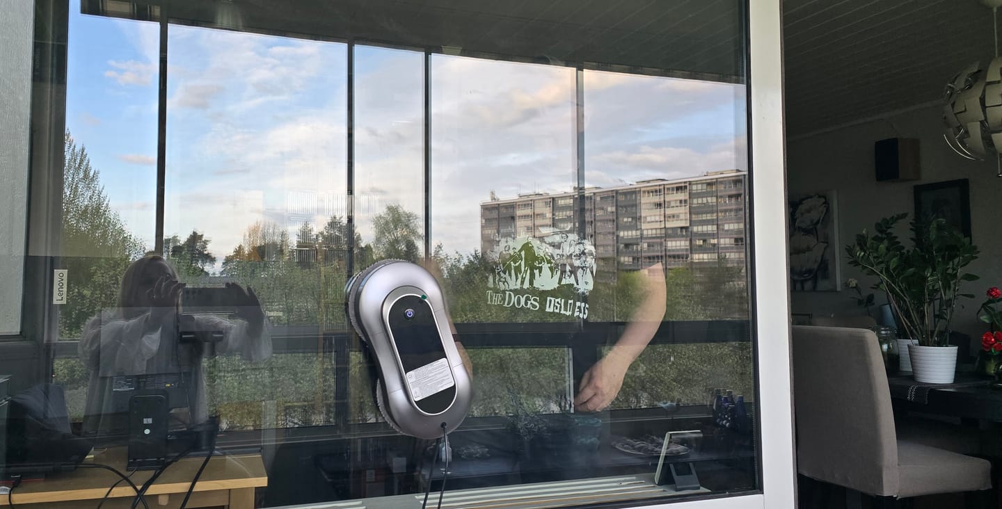 Customer photo review of Helautomatisk vindusvaskerobot