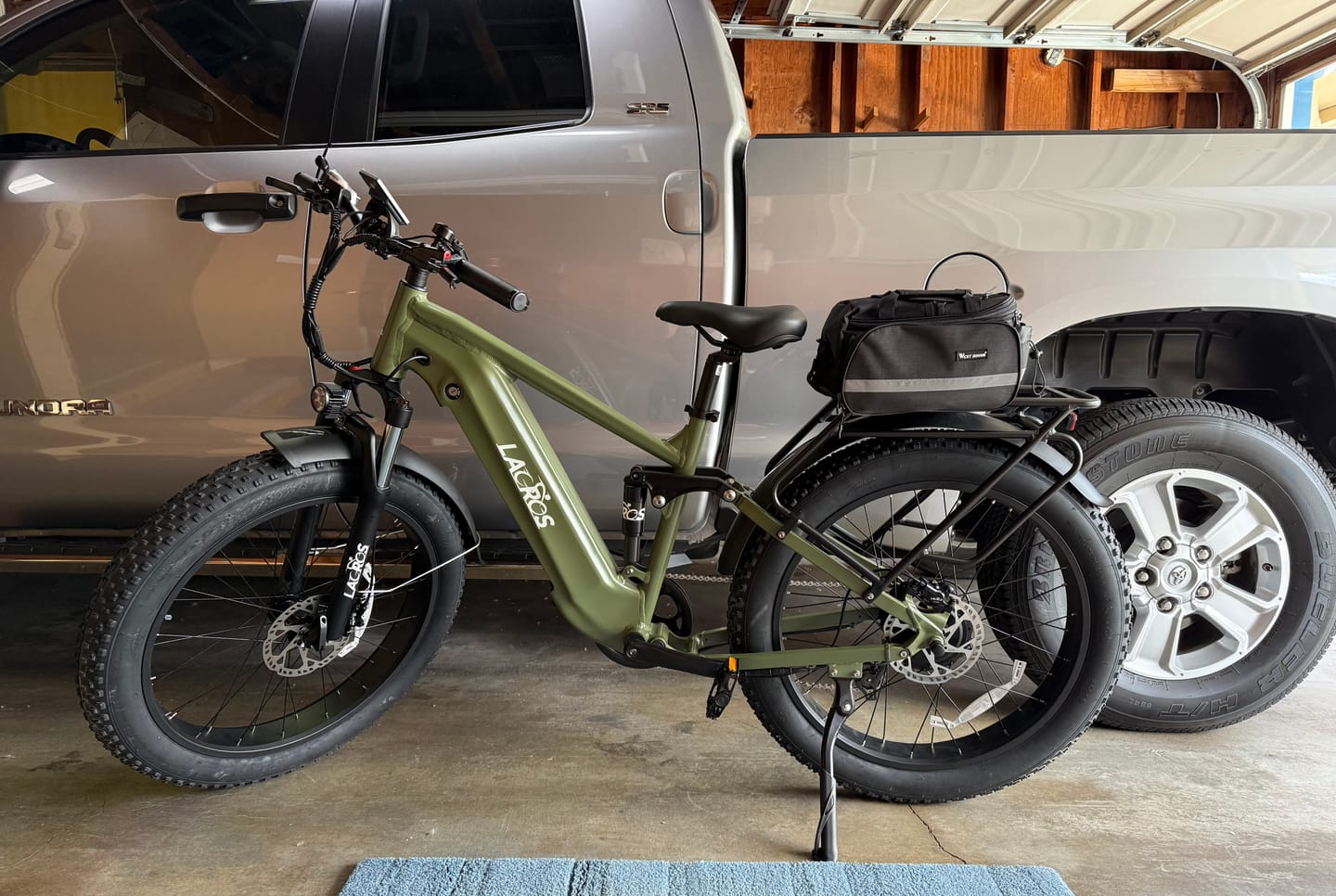 Customer photo review of Thunder - Full Suspension Electric Mountain Bike for Sale