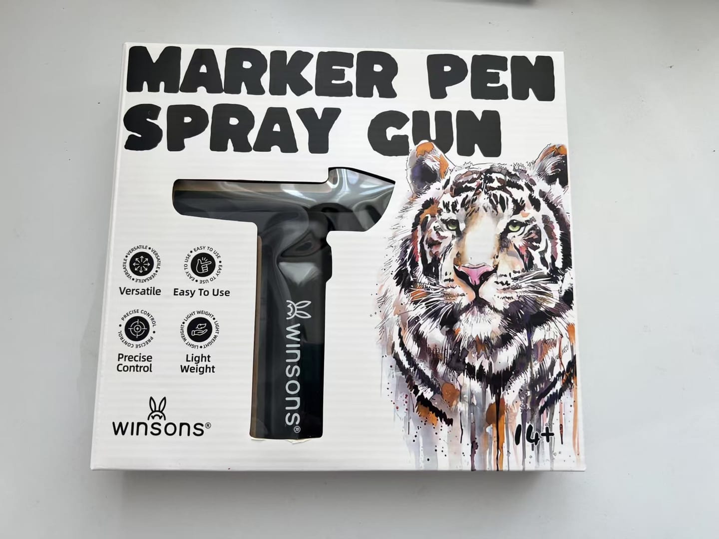 Customer photo review of WINSONS Electric Airbrush Marker
