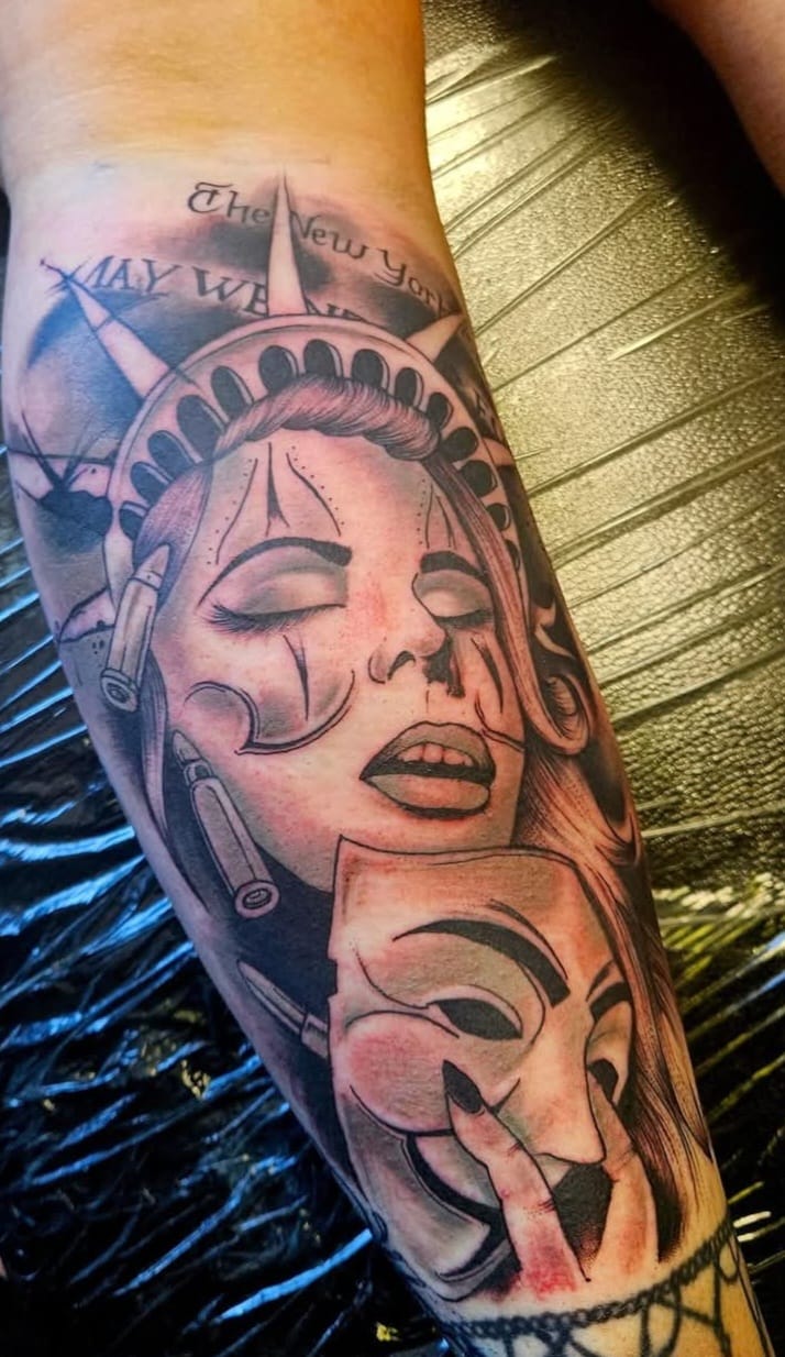 Customer photo review of TattooNumbx Tattoo Bundle