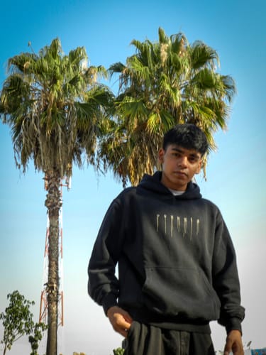 Customer photo review of DRIPPY SKULL HOODIES #551