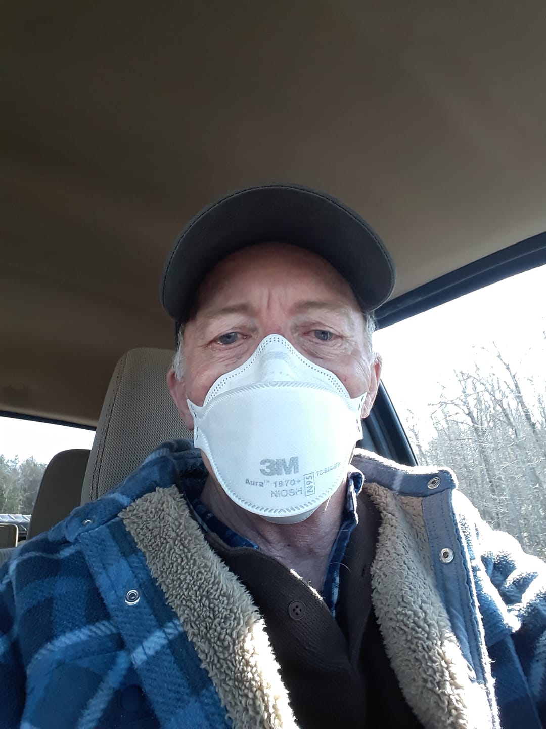 Customer photo review of 3M N95 Aura™ Respirator and Surgical Mask 1870+ Made in Canada (NIOSH)