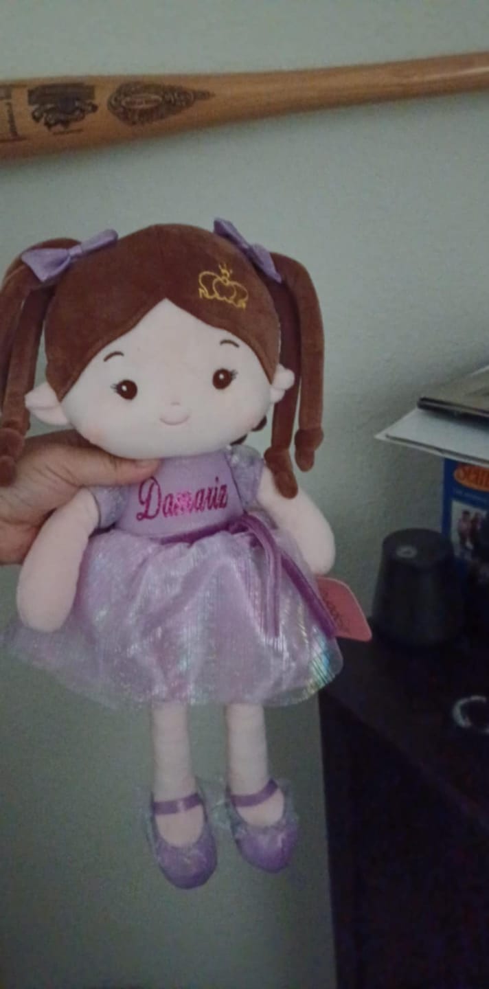 Customer photo review of [EARLY BIRD] Personalized Princess Coral - Violet