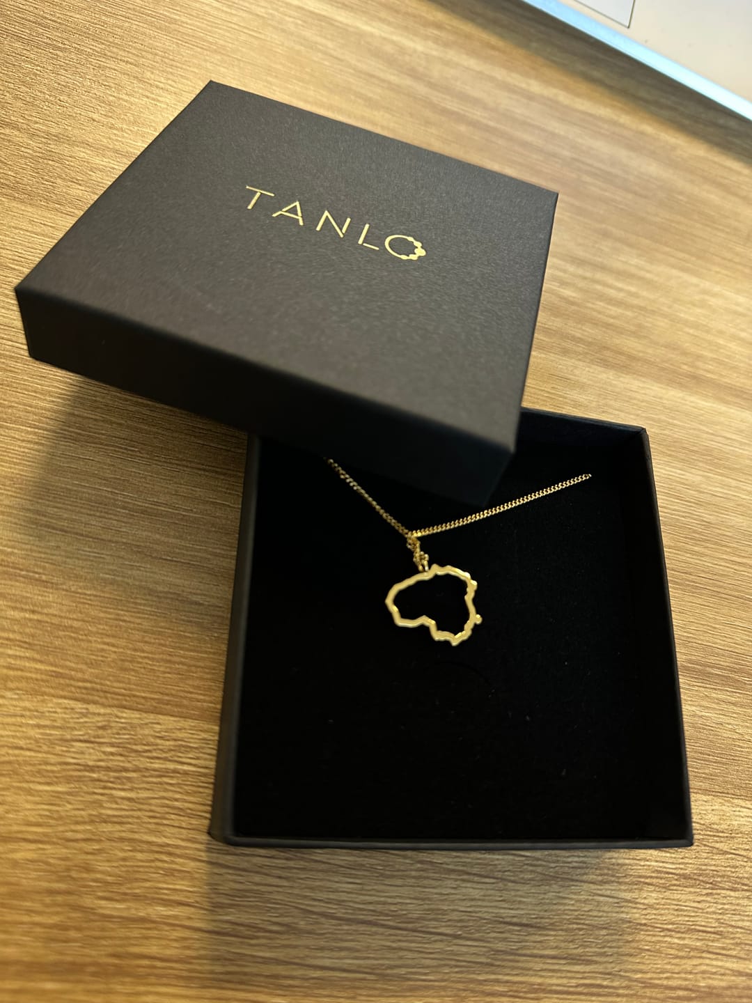 Customer photo review of Paauksuotas Sidabrinis pakabukas "Lietuva"