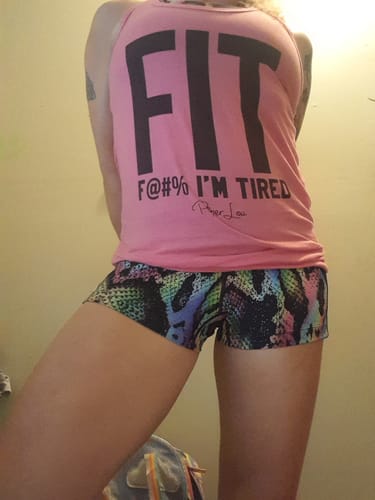 Customer photo review of Fit Fuck I'm Tired