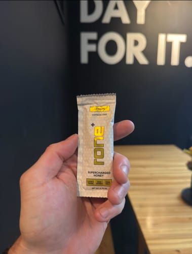 Customer photo review of Caffeine-Free - Lemon - SuperCharged Honey (20-Pack)