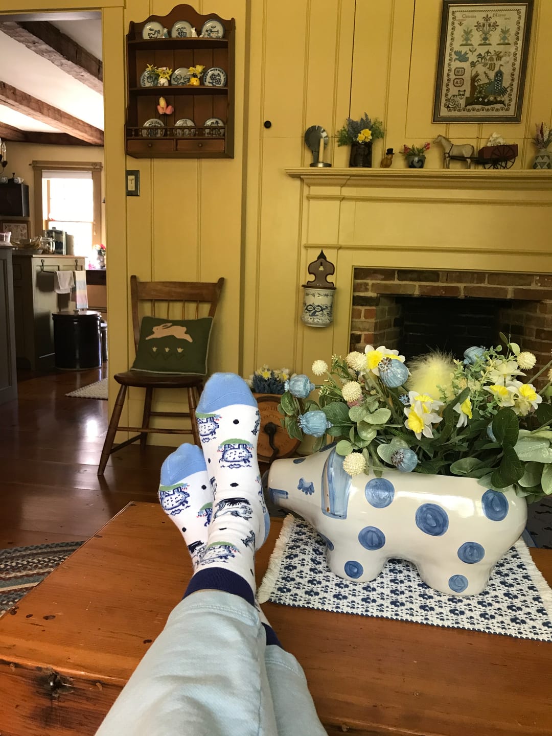 Customer photo review of Hadley Socks