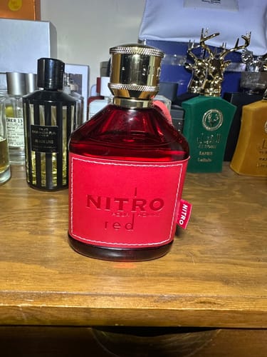 Customer photo review of Perfume Dumont Nitro Red pour Homme 100ml EDP