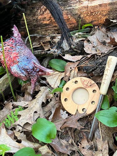Customer photo review of Ceramic Over Glass All Weather Pot Call