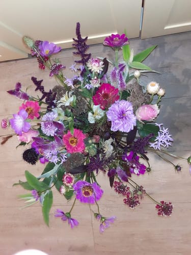 Customer photo review of Enchanted Garden Flower Bouquet