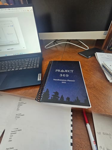 Customer photo review of Project 369 - Manifestation Planner 2025