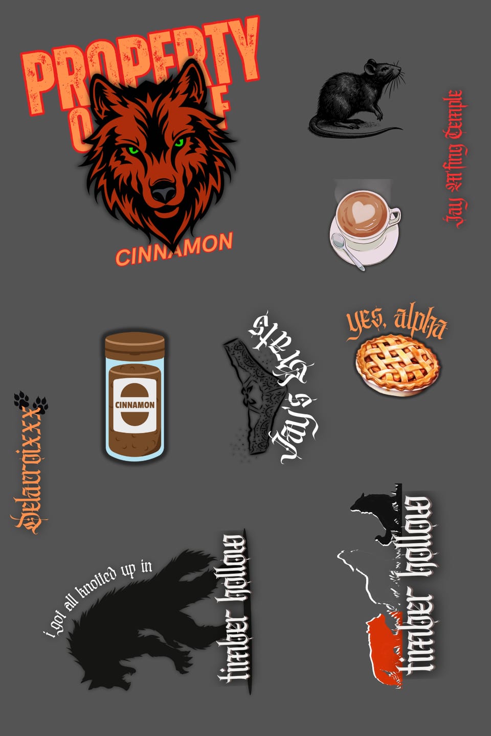 Customer photo review of Sticker Sheets