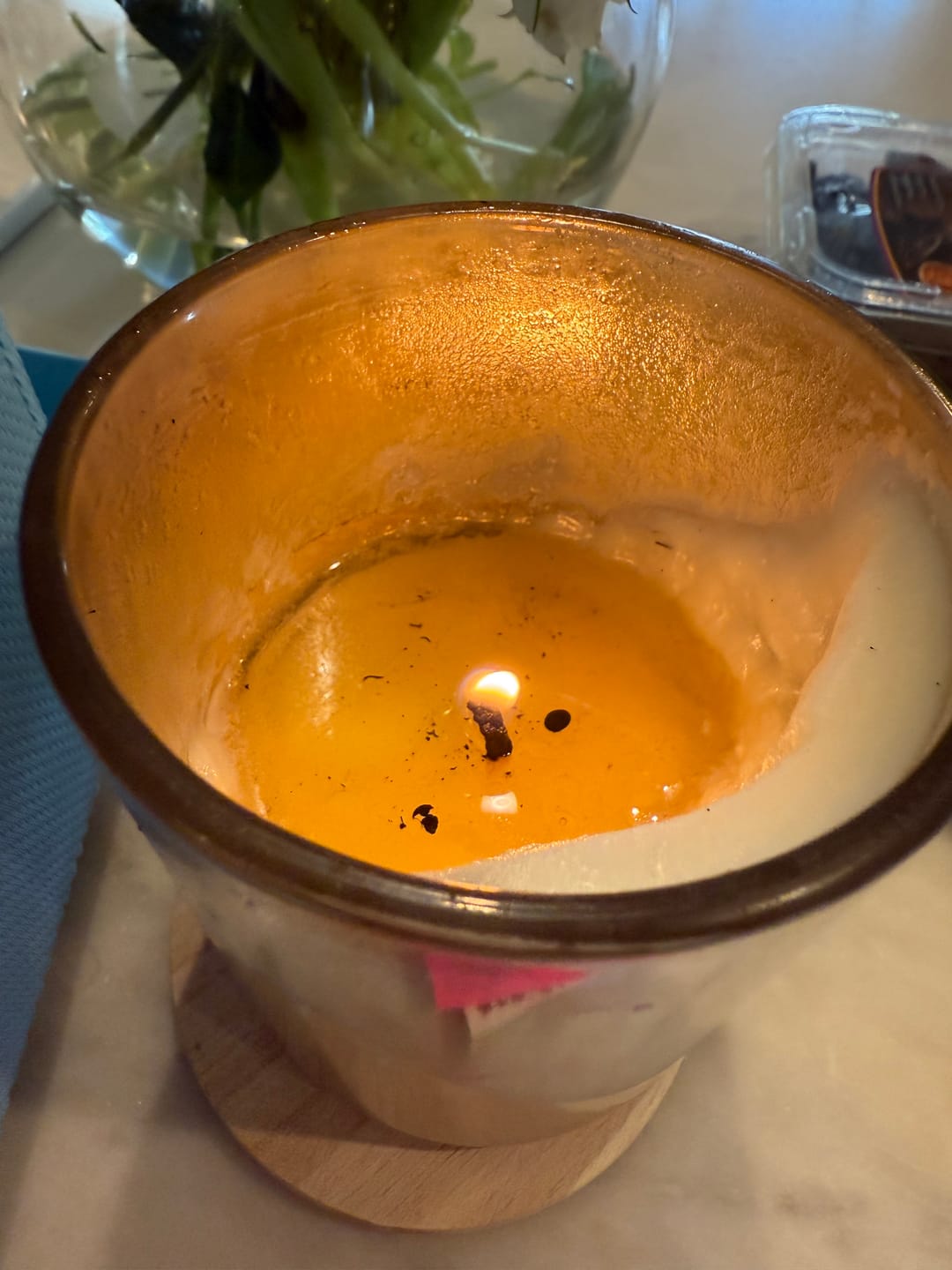 Customer photo review of DESIGN YOUR OWN CANDLE