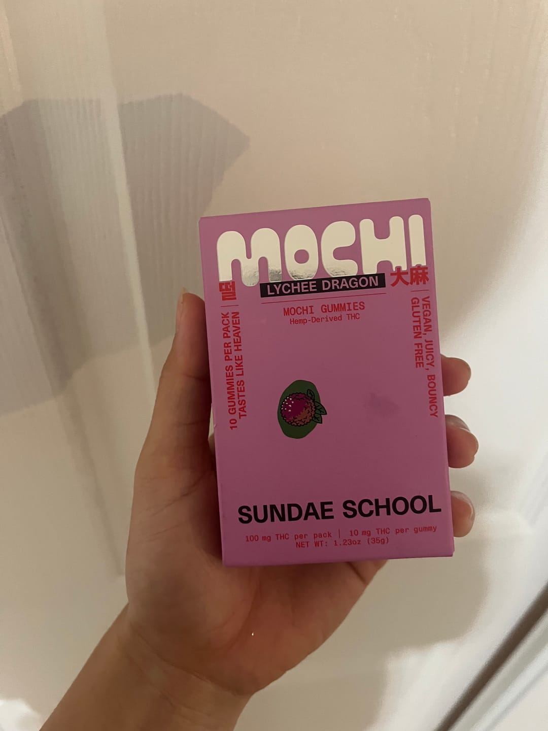 Customer photo review of Lychee Dragon (5mg)
