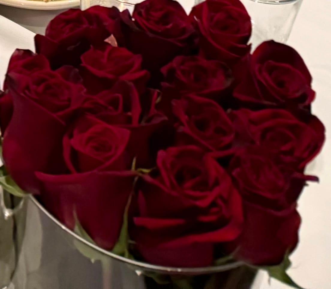 Customer photo review of Black Baccara Red Rose