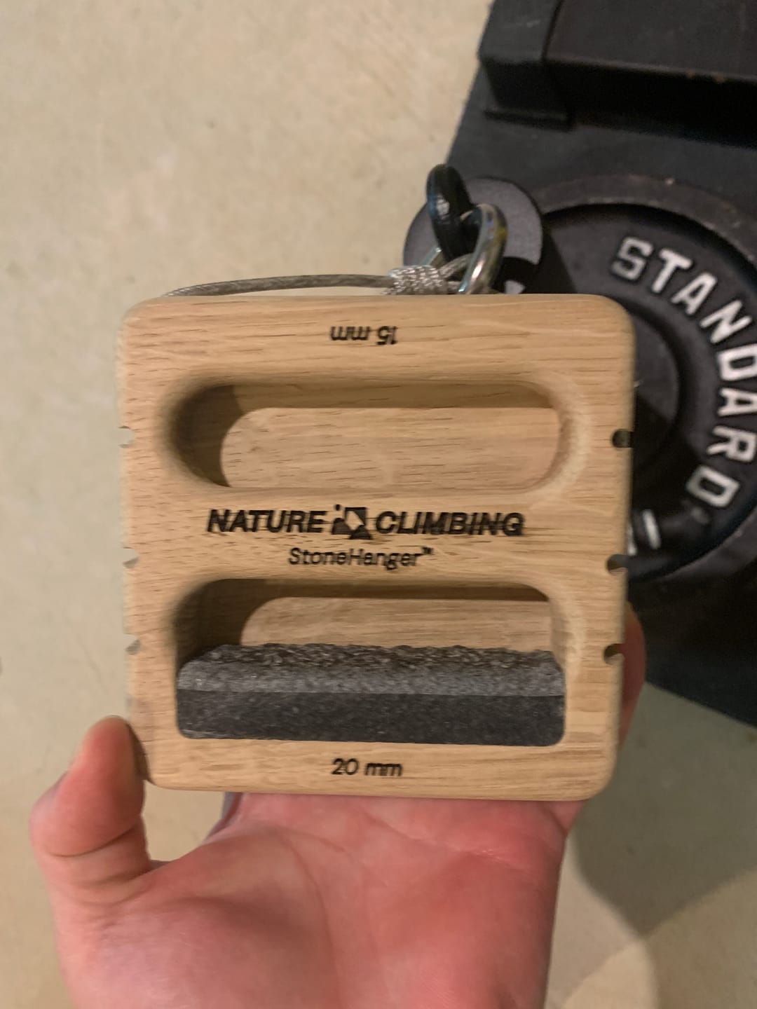 Customer photo review of Stone Hanger