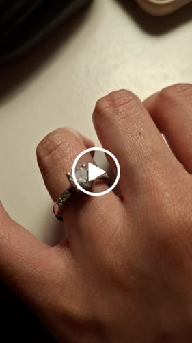 Customer video review of 1ct Athens Engagement Ring