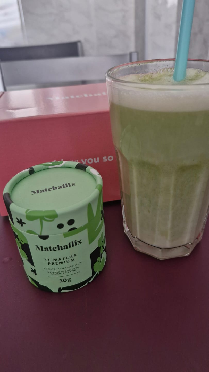 Customer photo review of Matcha Latte