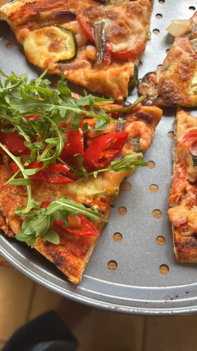 Customer photo review of Sourdough Pizza Bases