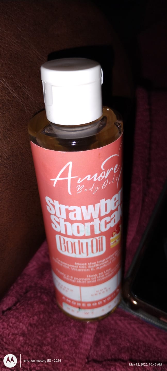 Customer photo review of Strawberry Shortcake - Body Oil