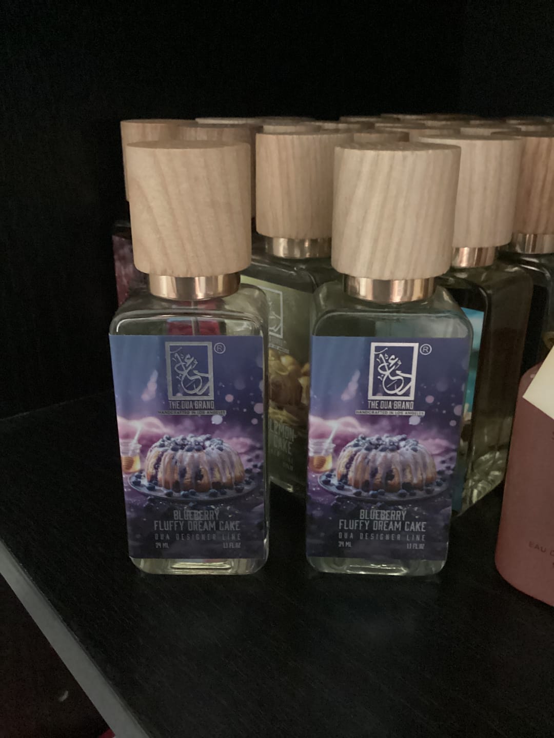 Customer photo review of Blueberry Fluffy Dream Cake