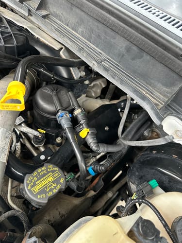 Customer photo review of SPE Motorsport 2011+ 6.7L Powerstroke Recirculating CCV Kit