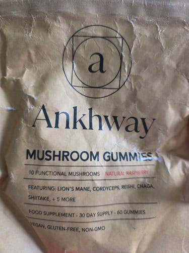 Customer photo review of Mushroom Gummies