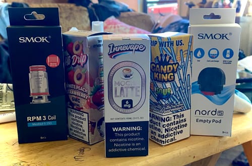 Customer photo review of SMOK Nord 5 Replacement Pods (3x Pack)