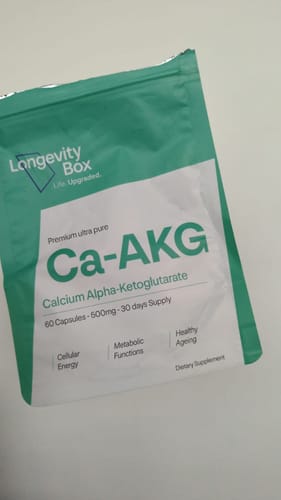 Customer photo review of Pure Calcium Alpha-Ketoglutarate - CA-AKG Supplement
